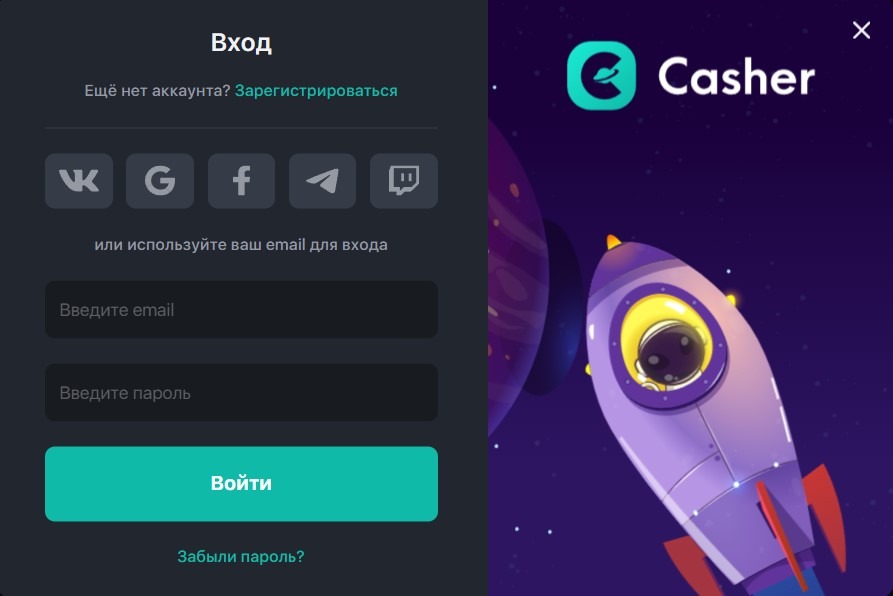 официальный сайт Кешер Казино